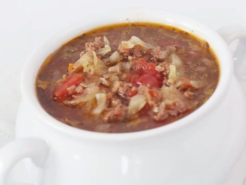 Cabbage Soup With Ground Beef Instant Pot Recipe