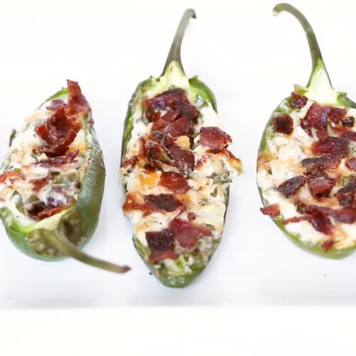 JALAPEÑO POPPERS RECIPE WITH BACON