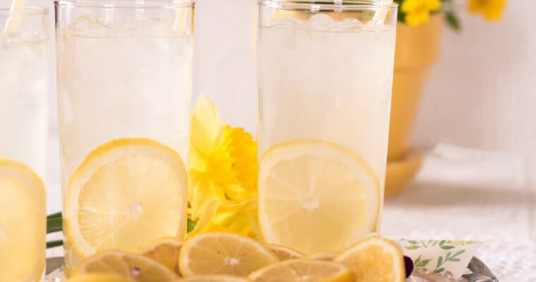 Homemade Lemon Cordial
