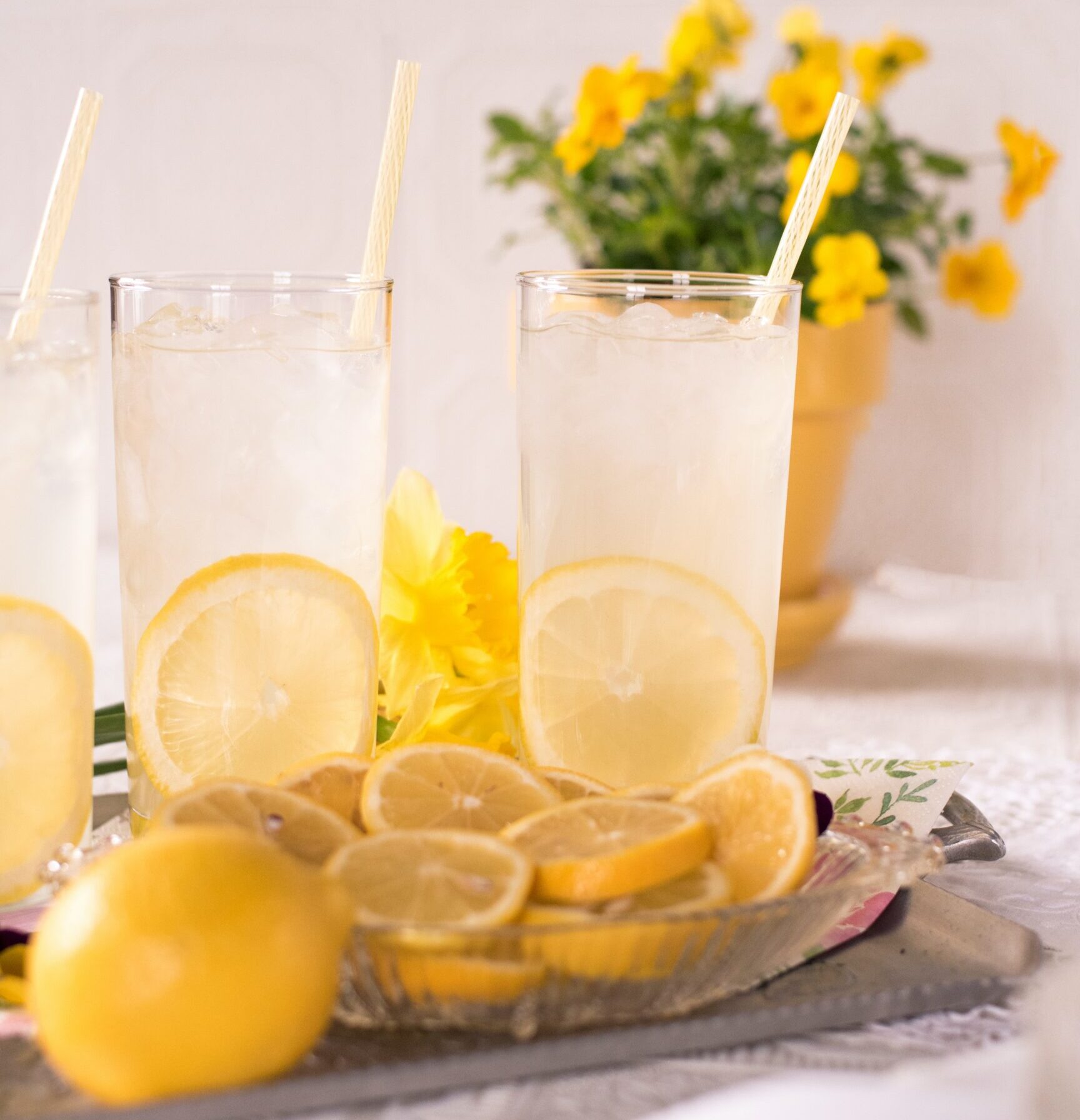 Homemade Lemon Cordial