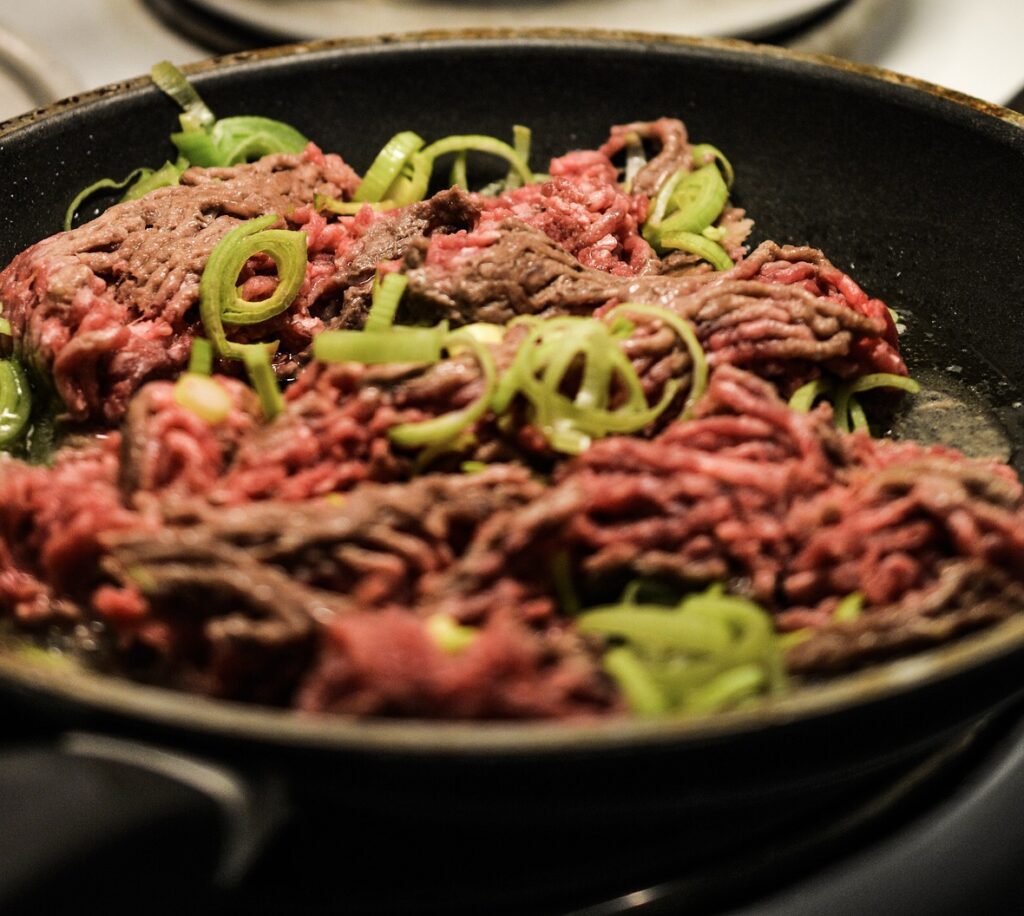 Spinach and Ground Beef Recipe