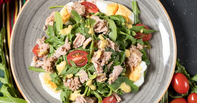 Tuna Salad With Egg – Healthy and Easy