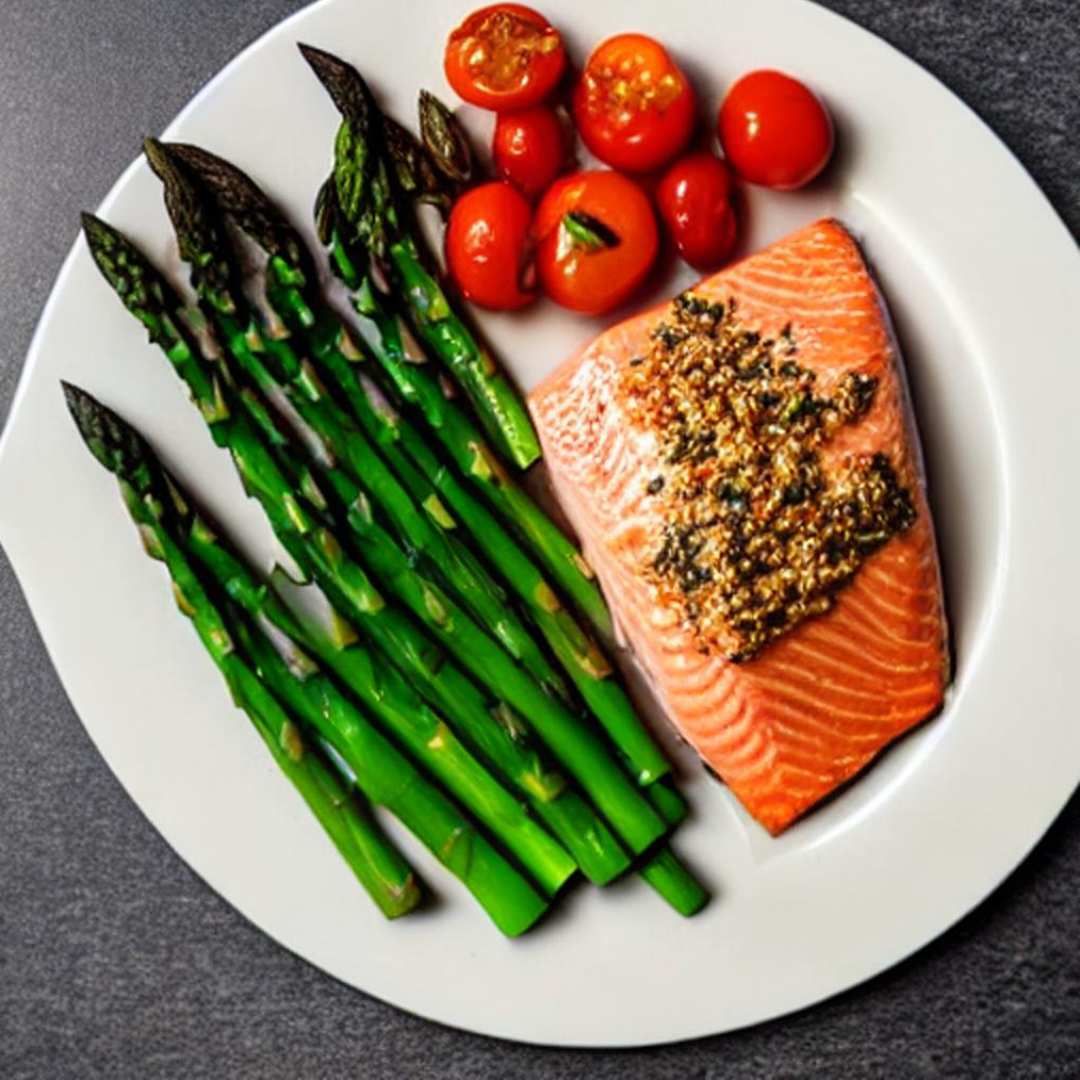 Baked Salmon and Asparagus – Easy Keto Recipe