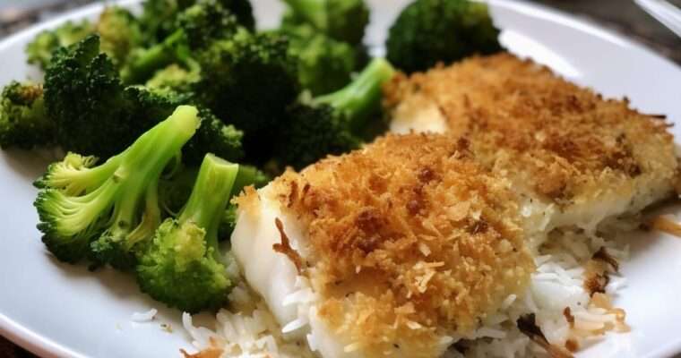 Coconut Crusted Cod – Easy Keto Diet Recipe