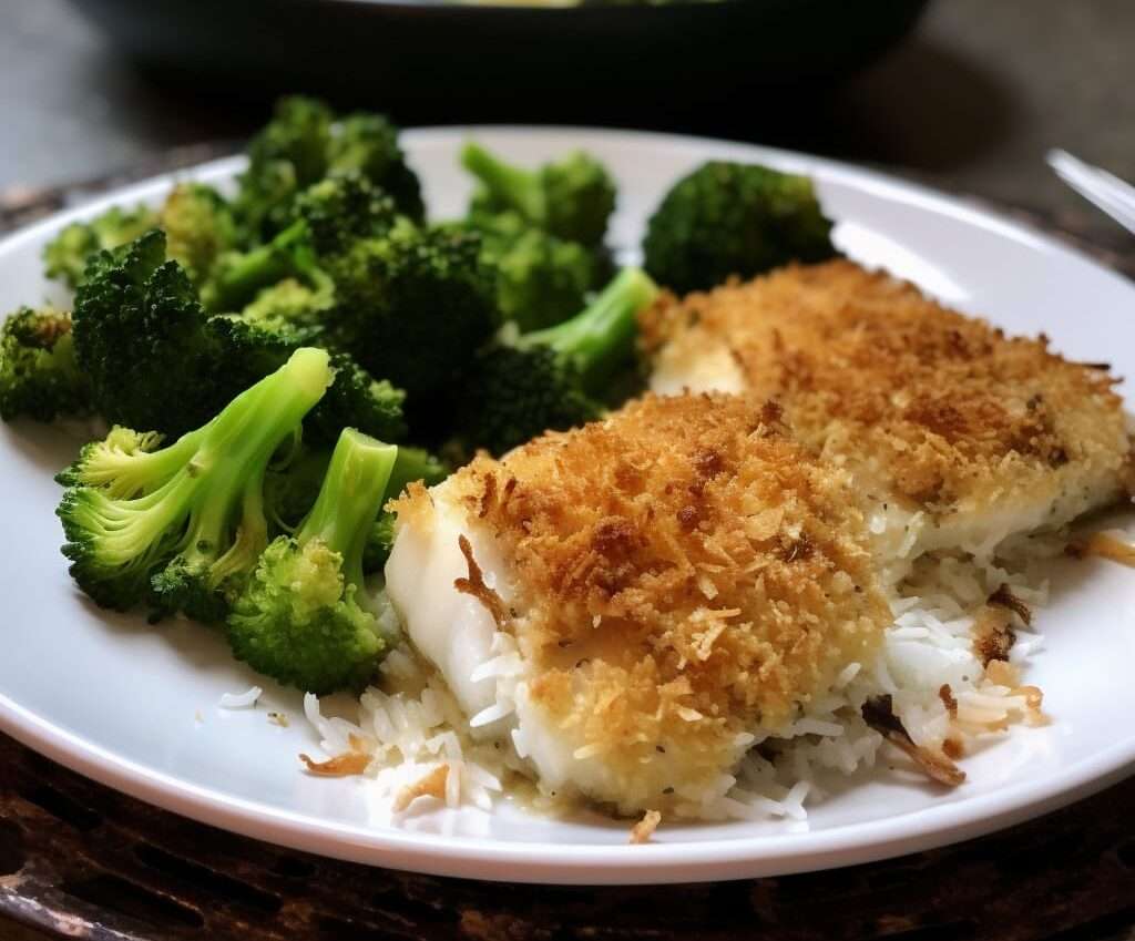 Coconut Crusted Cod